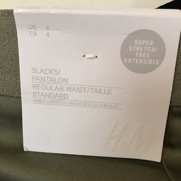 H&M Slacks. New with tags. - Picture 3 of 4